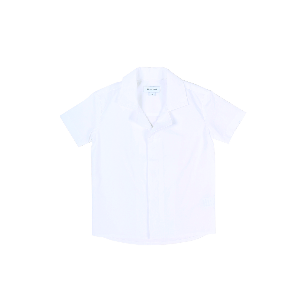 White Hawaiian Shirt – Sea Apple